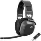 Corsair HS80 MAX Wireless Gaming-Headset Stahlgrau