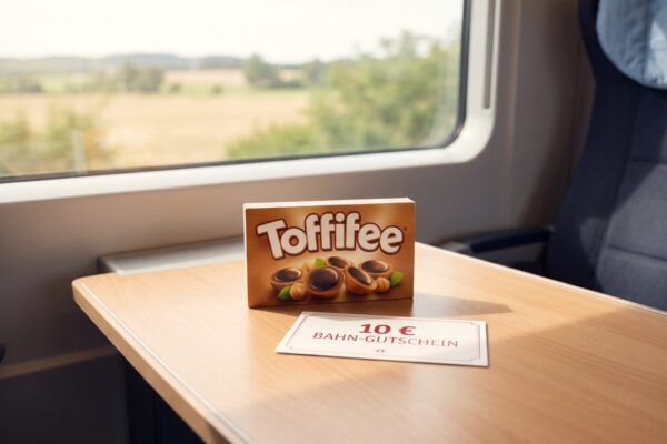 db gutschein toffifee aktion DB Bahn-Gutschein Aktion mit Toffifee, Knoppers und merci
