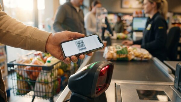Punkte an der Supermarktkasse per Smartphone einlösen