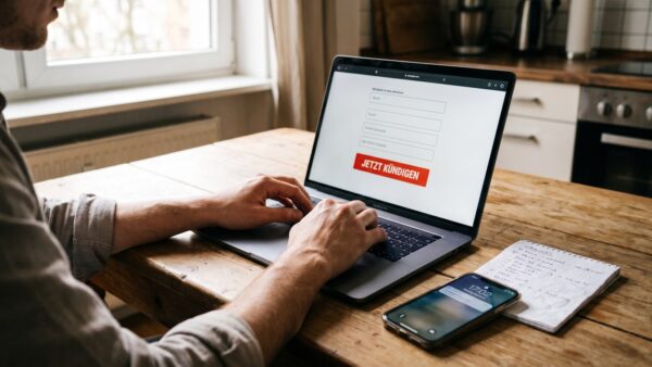 Deutschlandticket online im Kundenkonto kündigen
