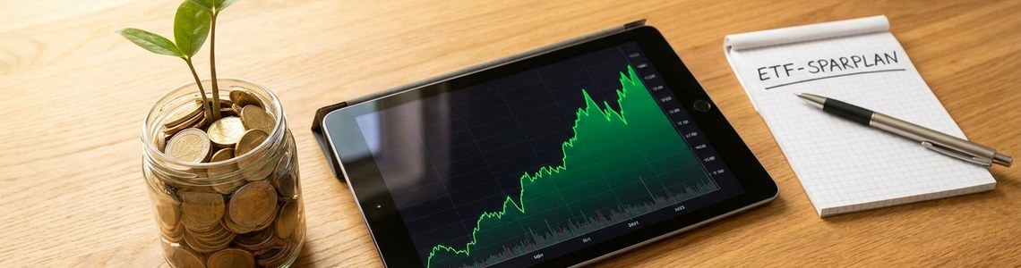 ETF-Sparplan für Anfänger 2026 – mit kleinen Raten Vermögen aufbauen