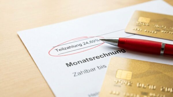 Gebührenfrei Mastercard Gold Nachteile: Teilzahlung und Zinsen beachten