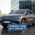 Gewerbeleasing Angebote - Kompakt-SUV vor Buerogebaeude