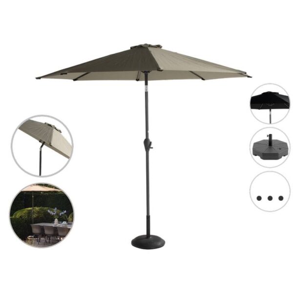 hartman sunline sonnenschirm 270 cm Hartman Sunline Sonnenschirm 270 cm