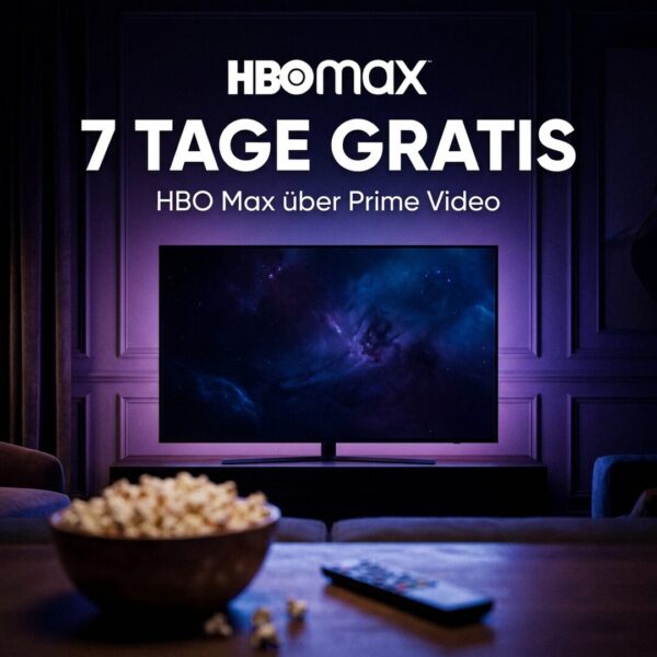 hbo max 7 tage gratis werbebild HBO Max 7 Tage kostenlos als Prime Video Channel