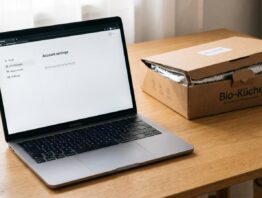 HelloFresh im Kundenkonto am Laptop kuendigen