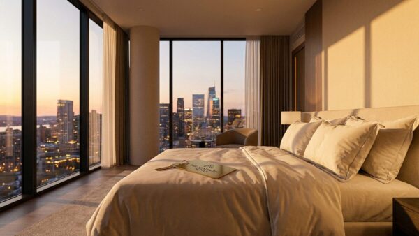 hilton gold zimmer upgrade Zimmer-Upgrade mit Hilton Gold Status – Hotelzimmer mit Skyline-Blick