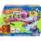 Hot Wheels Skate Octopark Skate-Set mit Grind-Rails