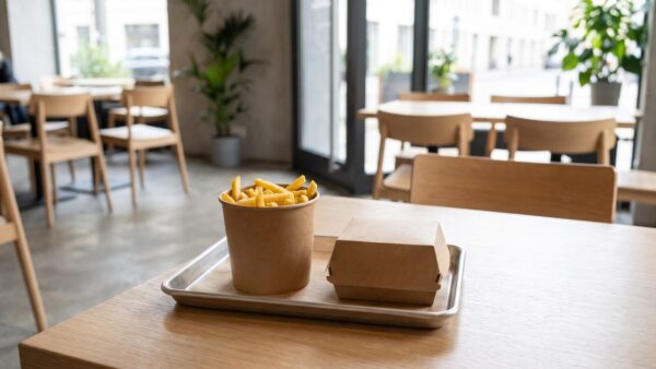 kfc gutscheine 3 KFC Angebote als Bucket und MenĂĽ-Box auf einem Tablett im Restaurant