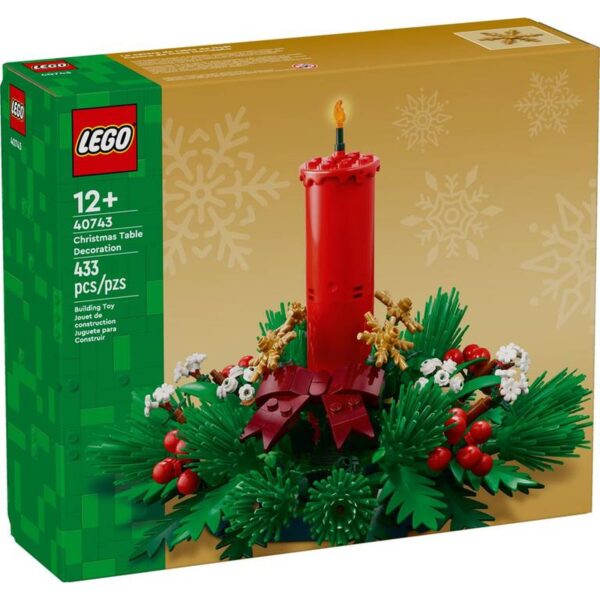 lego weihnachtsgesteck 40743 LEGO Weihnachtsgesteck 40743 Deko-Bauset