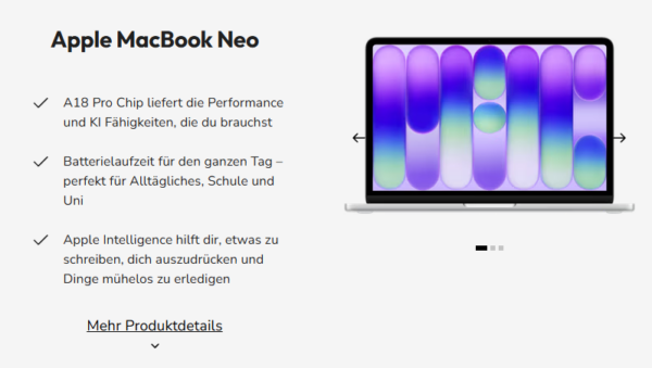 Apple Macbook Neo