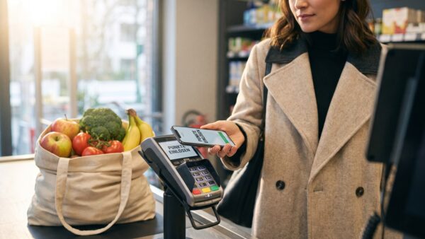 Punkte an der Supermarktkasse als Sofortrabatt einlösen
