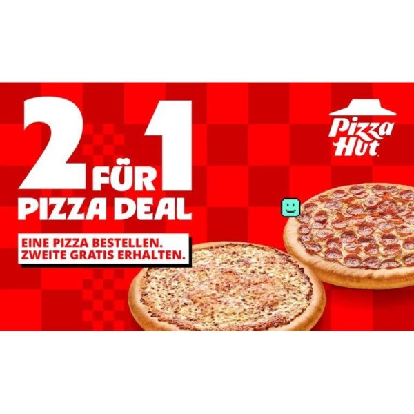 pizza hut 2 fuer 1 groupon Pizza Hut 2 für 1 Gutschein via Groupon