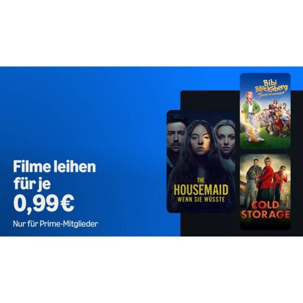 Amazon Prime Video – Filme leihen für 0,99€