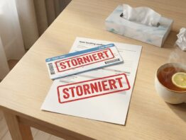 Reiseruecktrittsversicherung stornierte Reisebuchung