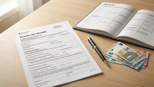 schulstart 2026 zuschuss Antrag Bildung und Teilhabe mit Geld â Schulbedarf-Zuschuss vom Amt