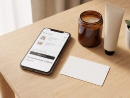 SHOP APOTHEKE Gutschein am Smartphone mit Gutscheincode-Feld und Zwischensumme