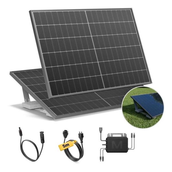 solakon balkonkraftwerk 900w Solakon Balkonkraftwerk 900W Komplettset mit Marstek