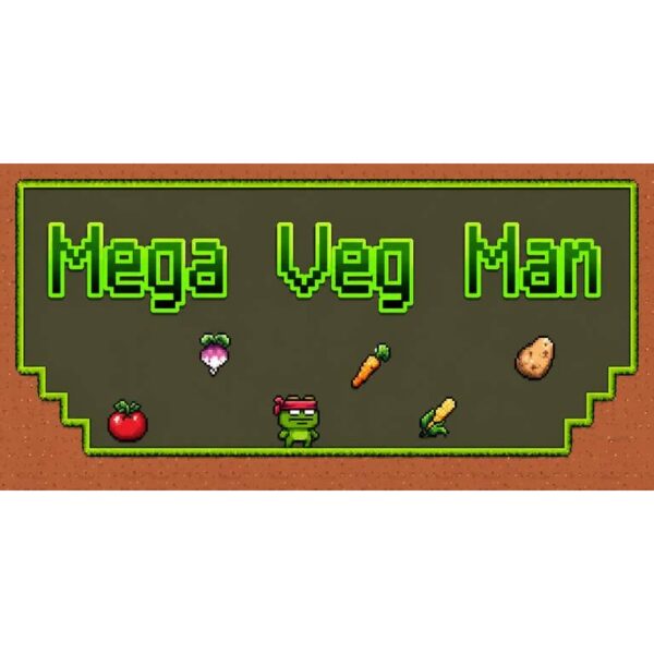 Mega Veg Man 2D Precision Platformer