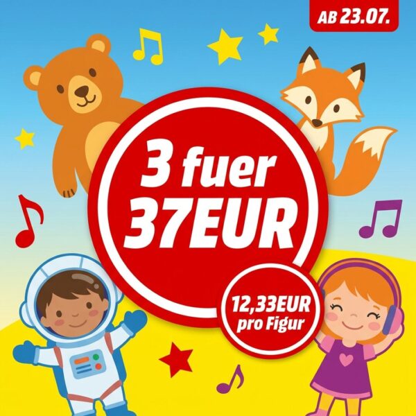 tonies 3 fuer 37 mediamarkt saturn Tonies-Aktion bei MediaMarkt und Saturn 3 Hoerfiguren fuer 37 Euro