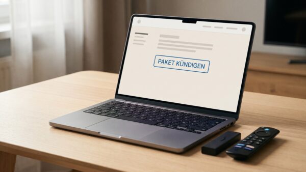 waipu.tv Paket kündigen im Konto Schritt für Schritt