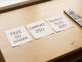 waipu tv Senderliste Free 50 Comfort 250 Perfect Plus 320 Sender