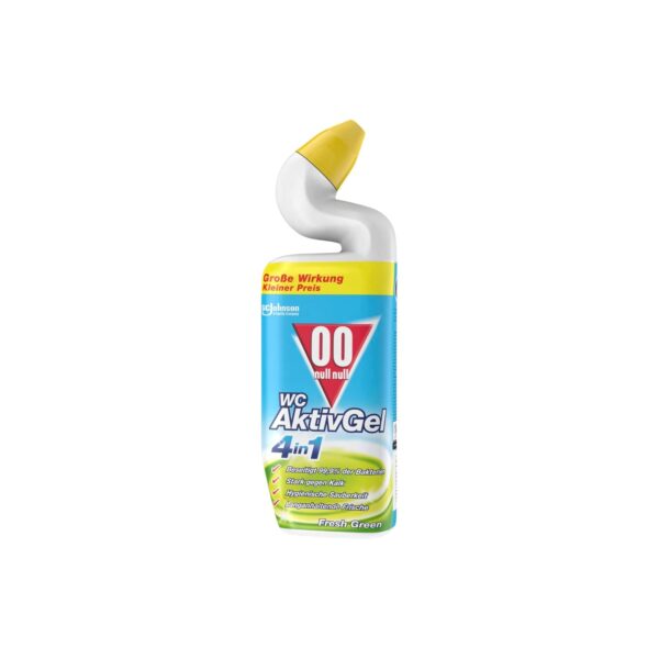 00 null null wc aktiv gel 4in1 fresh green 00 null null WC Aktiv Gel 4in1 Flüssiger WC Reiniger, Fresh Green, 1er Pack (1 x 750 ml)