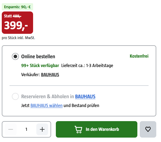 Preis 1 Preis 1