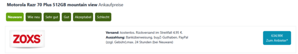 Verkaufen Verkaufen