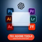 Über 70 Adobe Tools wie Photoshop, Premiere und Acrobat kostenlos in ChatGPT nutzen
