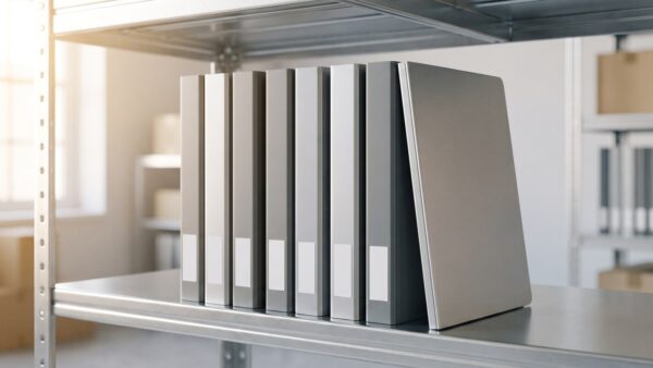 afb shop gutschein 2 regal Aufbereitete Notebooks im Lagerregal des AfB Shop mit refurbished Technik