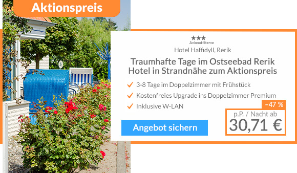 animod hotel haffidyll rerik Hotel Haffidyll Rerik Ostsee Angebot bei Animod
