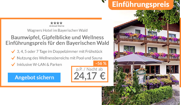 animod wagners hotel bayerischer wald Wagners Hotel im Bayerischen Wald Angebot bei Animod