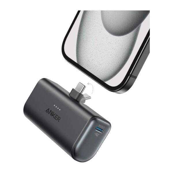 Anker Nano Powerbank 22,5W mit integriertem USB-C Konnektor