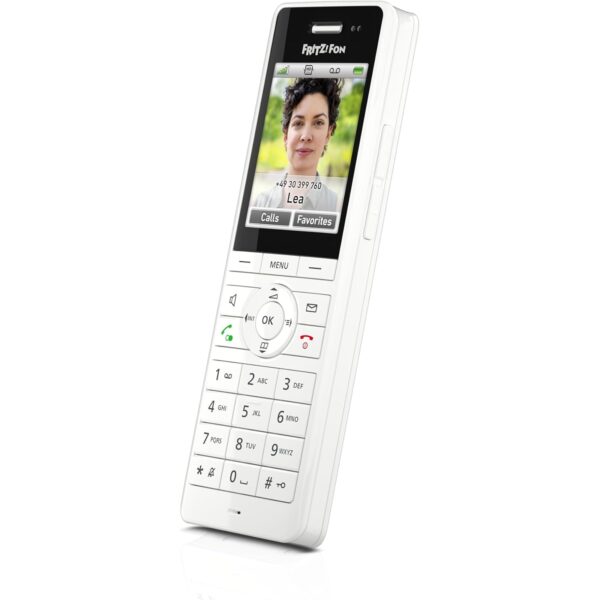 avm fritzfon x6 dect telefon FRITZ!Fon X6 International schnurloses DECT-Telefon, Full Duplex HD, Farbdisplay, kompatibel mit FRITZ!Box mit DECT-Basis, weiß