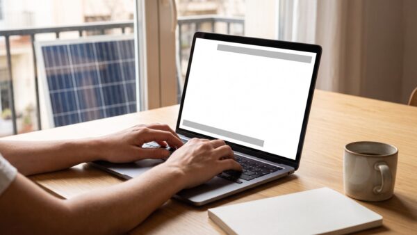 bkw anmelden laptop Balkonkraftwerk online im Marktstammdatenregister anmelden