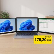 Blackview DCM6 Triple-Screen-Monitor 14 Zoll für 175,20€ statt 239€