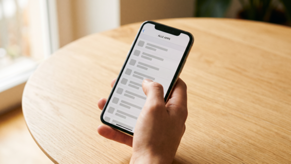 bloatware entfernen bild 2 App-Liste im EinstellungsmenĂŒ mit dem Filter Alle Apps