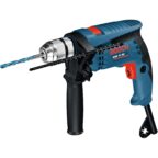 Bosch Professional GSB 13 RE Schlagbohrmaschine 600 Watt mit Tiefenanschlag und Schnellspannbohrfutter