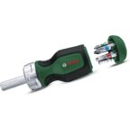 Bosch Stubby Ratschenschraubendreher mit Bit-Magazin, 6-teilig