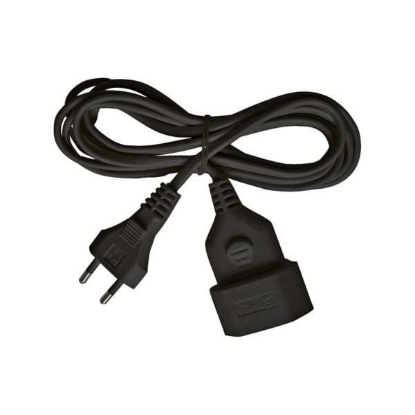 brennenstuhl verlaengerungskabel euro stecker 3m Brennenstuhl Kunststoff-Verlängerungskabel für den Innenbereich, 3m Kabel, mit Euro-Stecker und Kupplung, schwarz