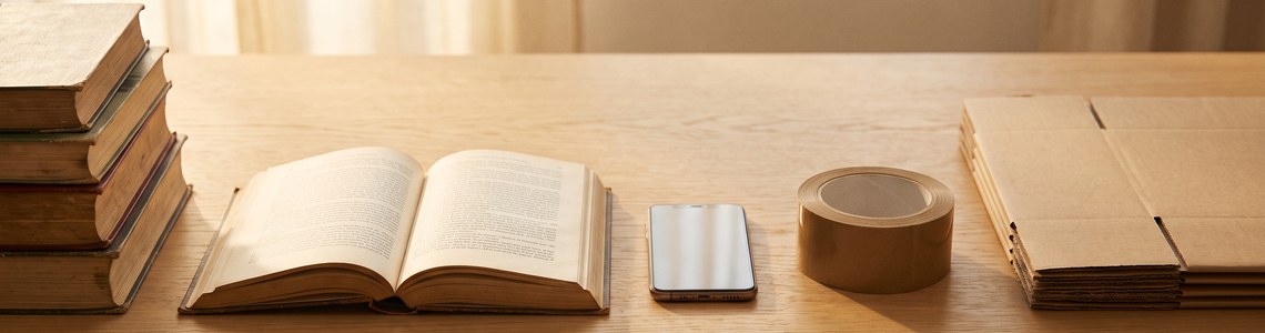 Bücher verkaufen 2026 - gebrauchte Bücher und Versandkarton