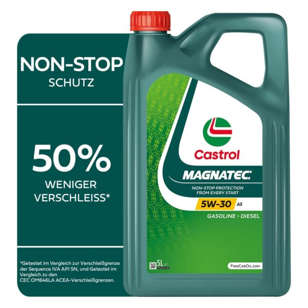 Castrol MAGNATEC 5W-30 A5 Motoröl 5L Kanister