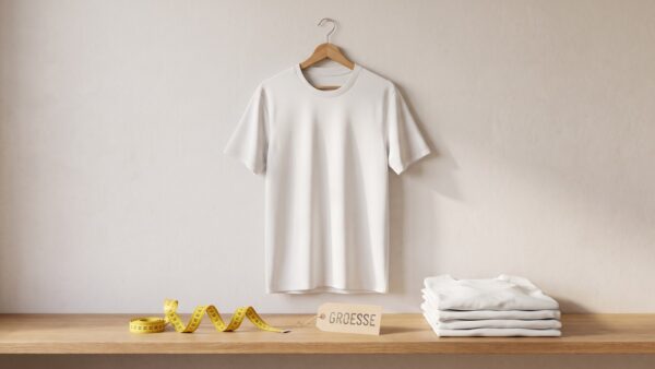 check24 trikot groesse Weißes Fußball-Trikot auf Bügel mit Maßband — Größe und Passform beim CHECK24 Trikot