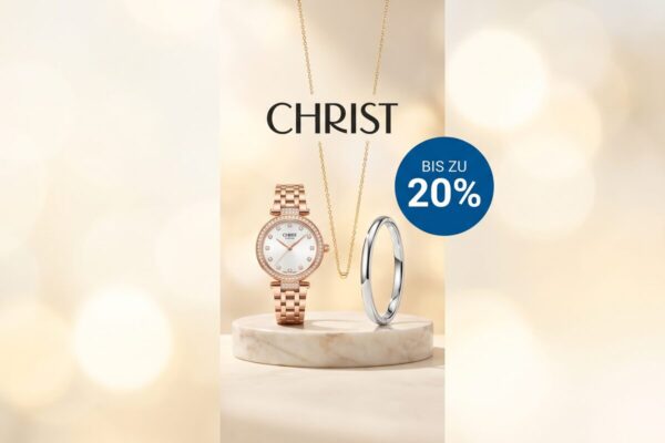 christ sommer rabatt accessoires CHRIST Sommer-Aktion bis zu 20 Prozent Rabatt auf Schmuck und Uhren
