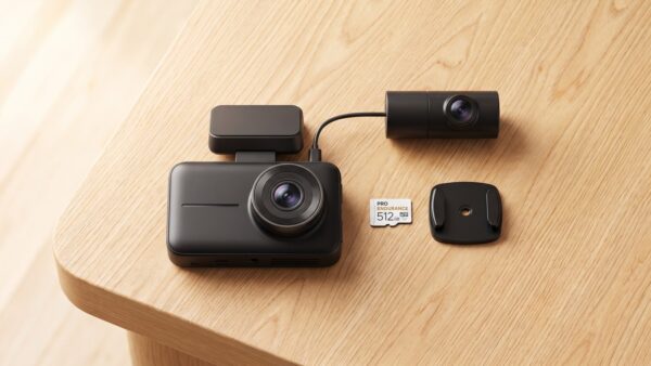 Dashcam kaufen: Dual-Channel-Kamera mit Frontkamera und Heckkamera