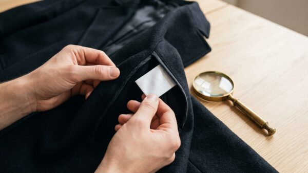 dress for less gutschein pruefen Designerware im Outlet auf Verarbeitung und Etikett pruefen