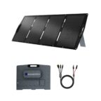 ECO-WORTHY Tragbares 200W Solarpanel faltbar monokristallin