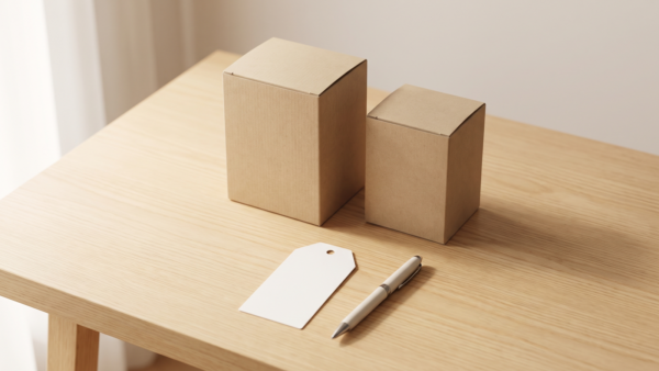 eigenmarken vs markenprodukte bild 3 Zwei PackungsgröĂen mit leerem Preisschild zum Grundpreisvergleich