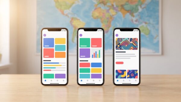 Vergleich verschiedener eSIM-Anbieter für die Türkei auf dem Smartphone